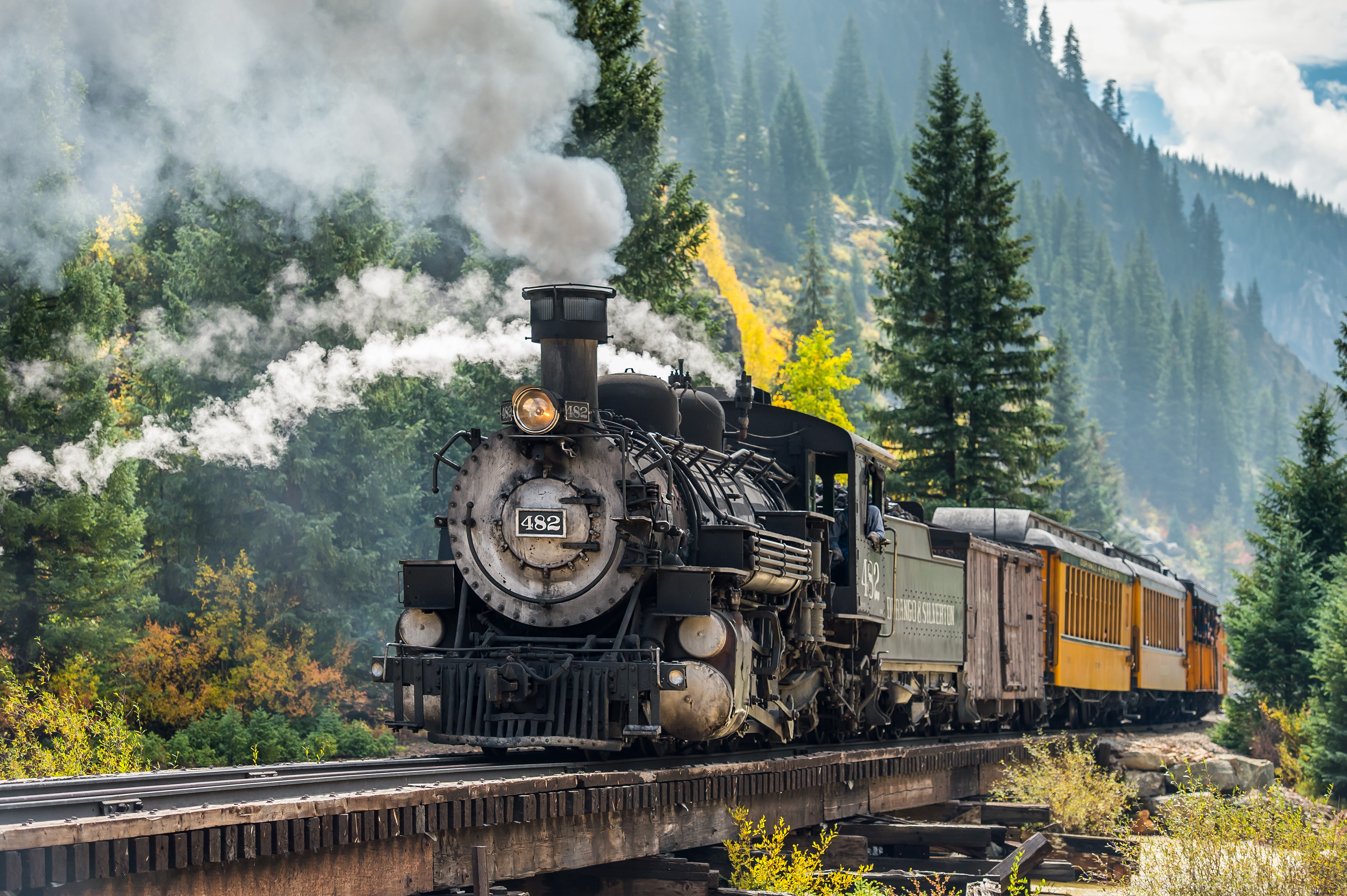 10 viagens de trem na América para toda a sua vida 